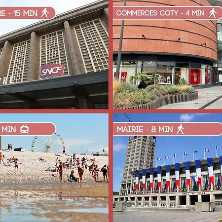 En Coeur De - Proche Mairie Et Quartier Perret - Calme Et Le Havre